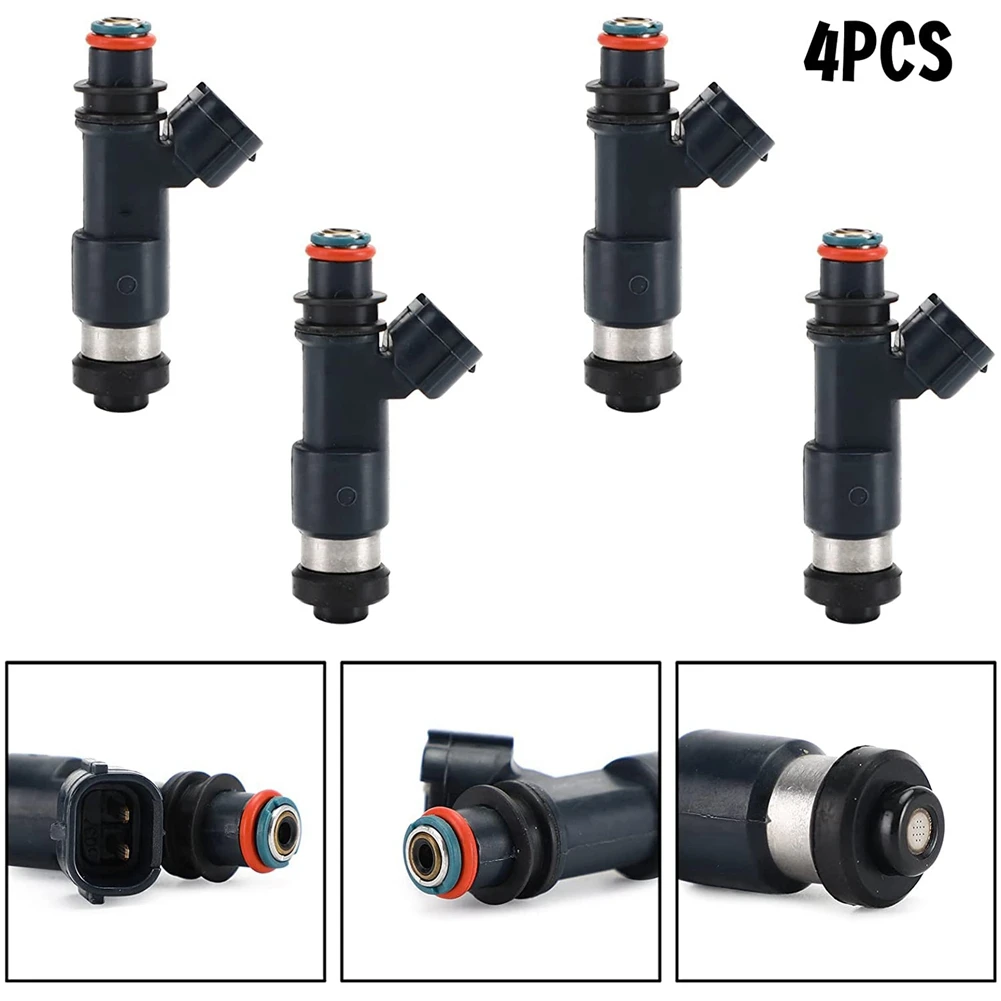 

4PCS 1465A051 New FUEL INJECTOR Fit For Mitsubishi Galant Eclipse OUTLANDER 2003-2012 2.4L 195500-0281 1464A051 MN128319-T61C