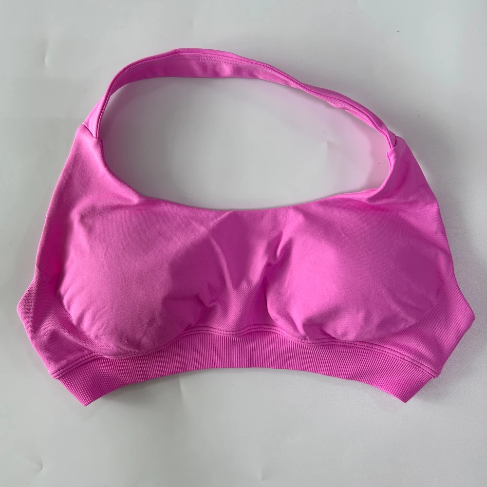 Damen Yoga-BH mit Neckholder und offenem Rücken, Fitness-Yoga-Top, Unterwäsche mit mittlerem Halt, Workout-Gym-Sport-Crop-Top – Detail 6