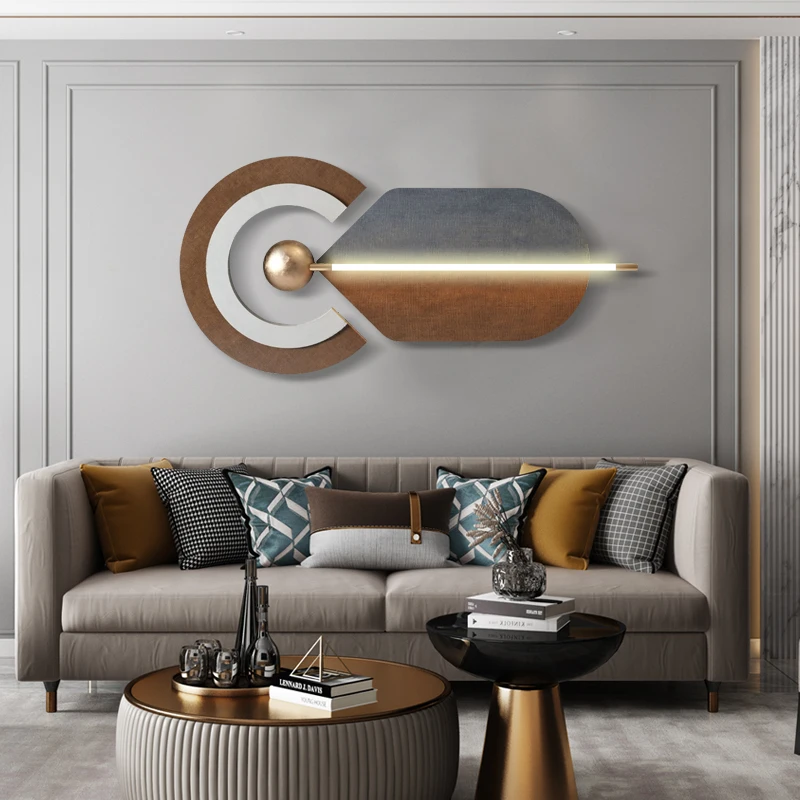 

Wall Decoration Living Room Sofa Background Wall Pendant Dining Room Wall Hangings Light Luxury Wall Decorations Hallway