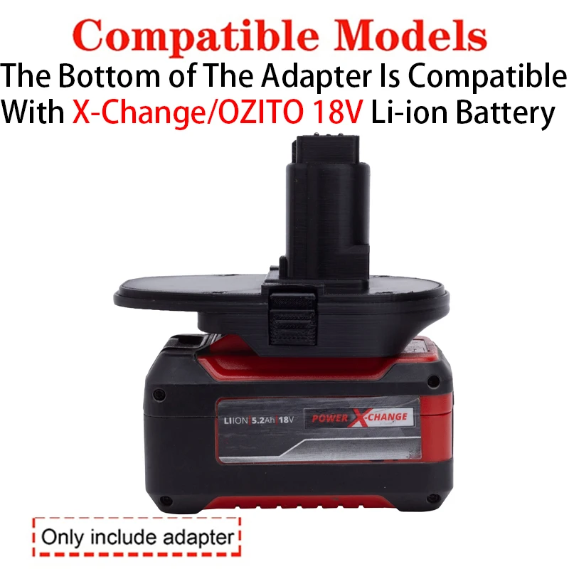 DeWalt Ni-Cd Ni-Hi 도구용 어댑터 변환기-Einhell OZITO 18V 리튬 이온 배터리 어댑터 변환기 전동 공구 액세서리
