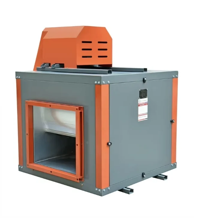 HTFC(DT) Cabinet-Type Centrifugal Fan Fire Protection Ventilation Dual-Purpose Fan High-Quality Channel Steel C-Steel Welding