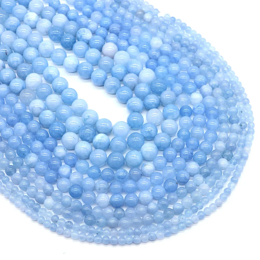 4-10MM Natural Stone Round Beads Amethyst Quartz Agates Crystal Loose Gemstone Beads for Jewelry Making DIY Bracelet Accessories - Image 3