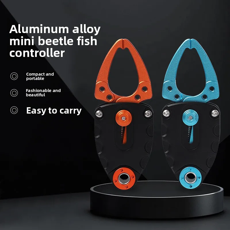 

LIANMAN Mini Fish Control Device for Sea Fishing Outdoor Beetle Clamp Fish Lip Clamp Portable Outdoor Fishing Tool