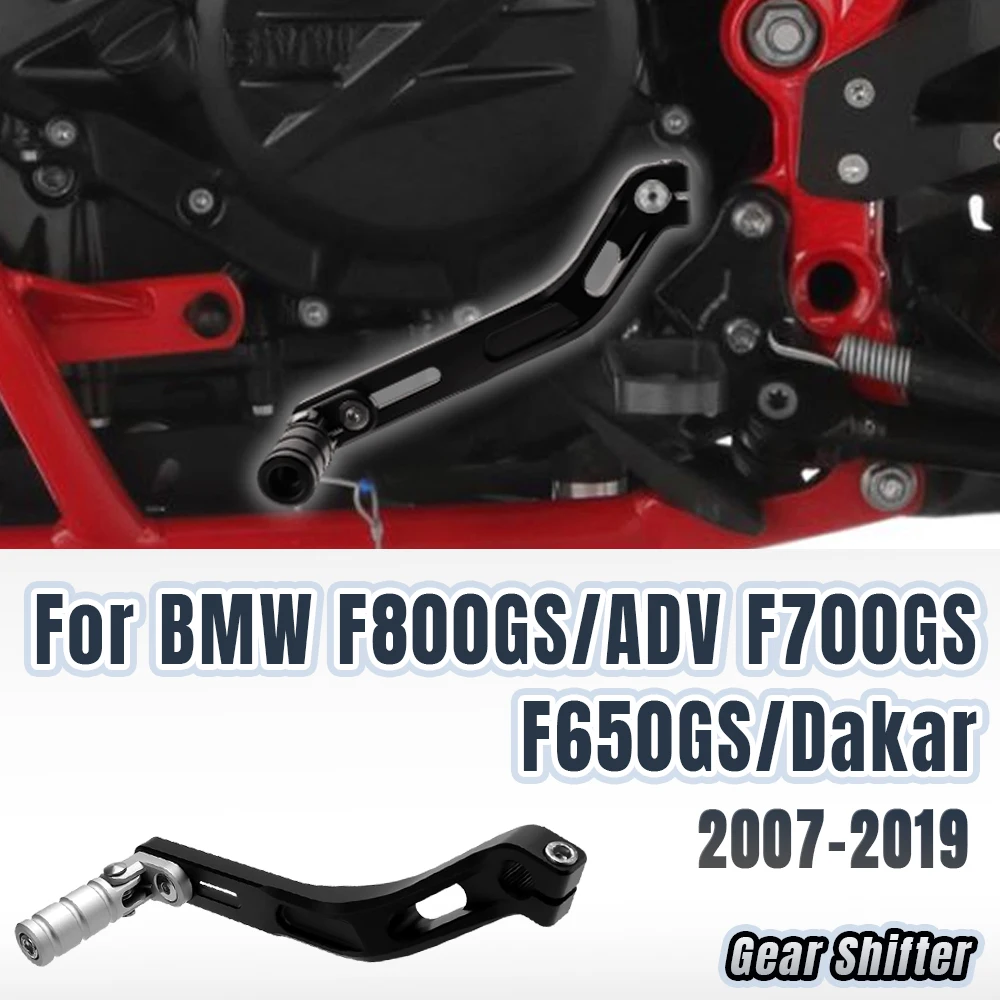 Para F650GS F700GS F800GS ADV F800 GS 2004-2017 palanca de cambio de marchas plegable ajustable para motocicleta F650GS Dakar