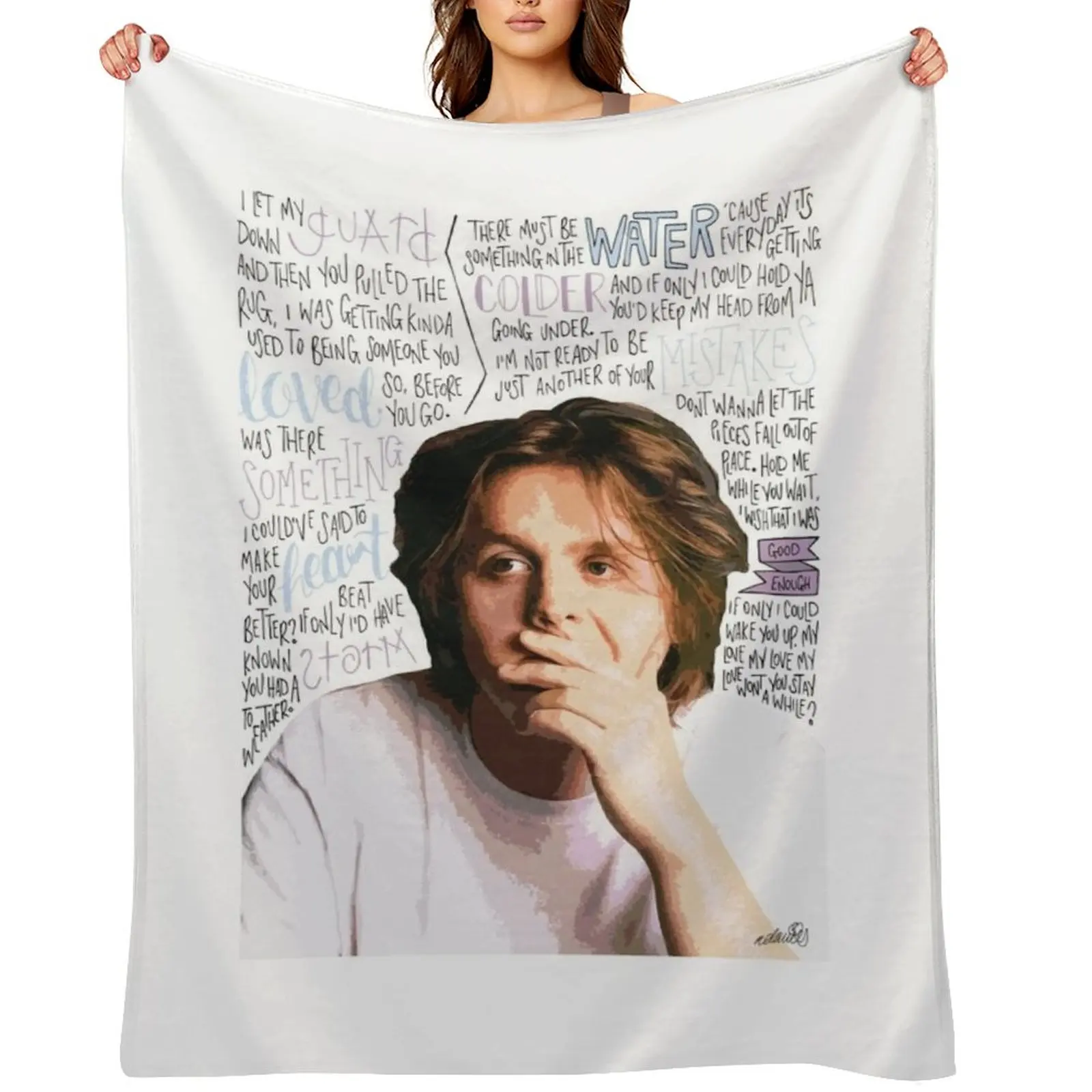 

Lewis Capaldi Throw Blanket decorative manga Bed linens for babies Blankets