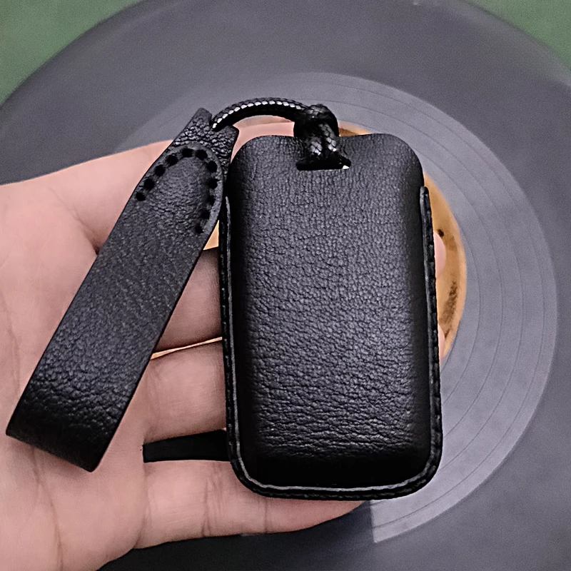 

For Land Rover Autobiography Discovery Freelander Evoque Leather Car Remote Key Case Cover Anti Scratch and Wear-resistant