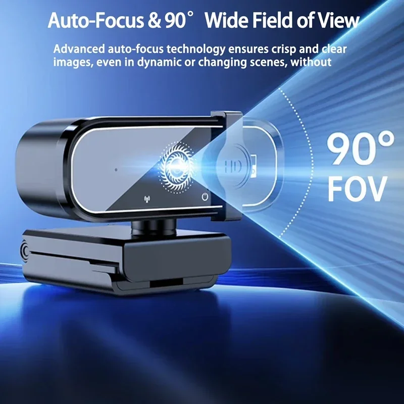 4K Webcam 1080P Mini Camera 2K Full Hd Webcam Online Course Conference Live Streaming Camera For PC Laptop Video Shooting