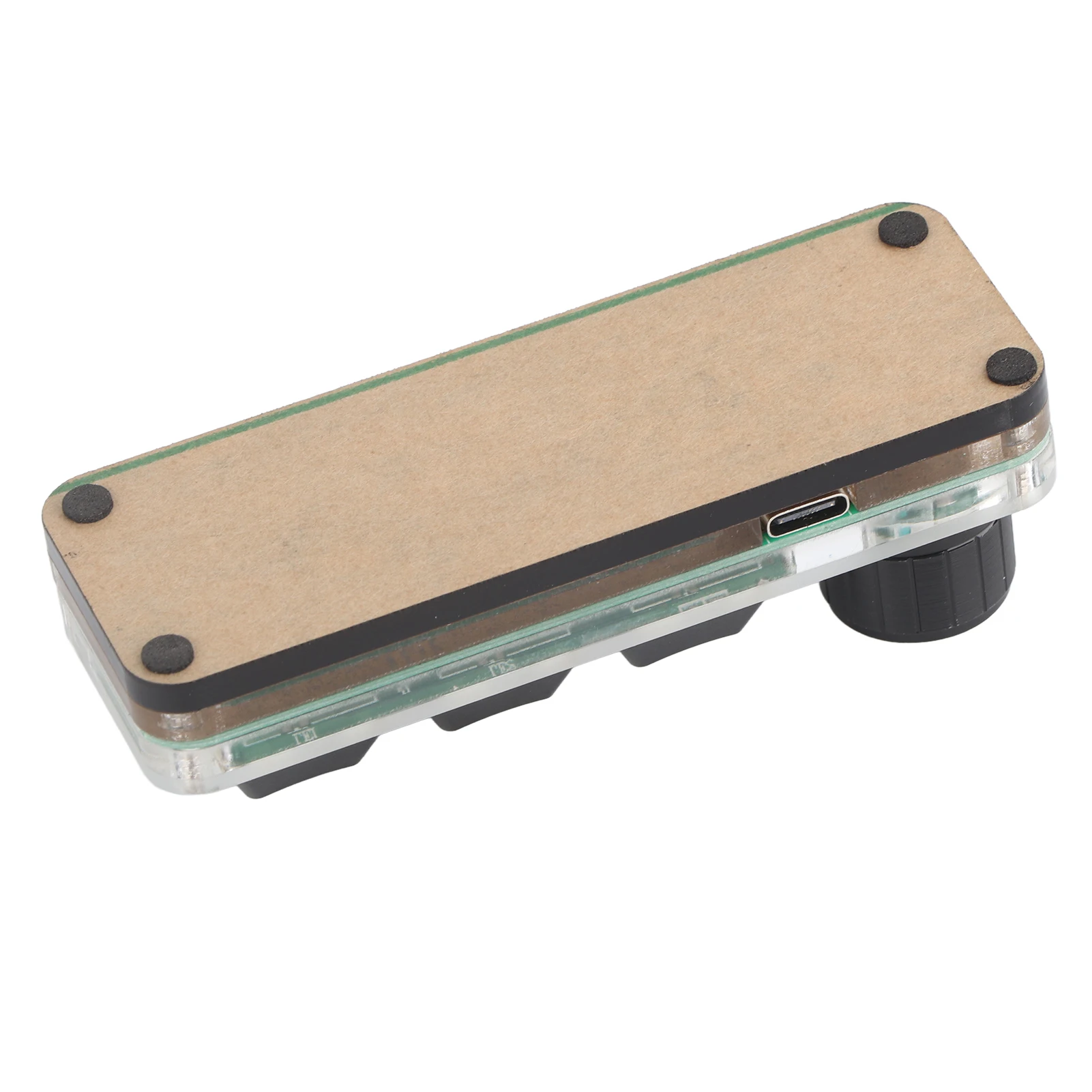 لوحة مفاتيح صغيرة بمقبض ، اختصار متعدد الوظائف ، إضاءة خلفية RGB ، لوحة مفاتيح ميكانيكية USB ، برمجة ذاتية الصنع ، ألعاب ، 3 مفاتيح