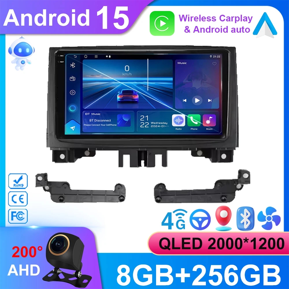 Android 15 For VW Crafter For Mercedes Benz Sprinter Volkswagen Crafter 2006 -2016 Video Player GPS stereo CarPlay+auto WIFI+4G