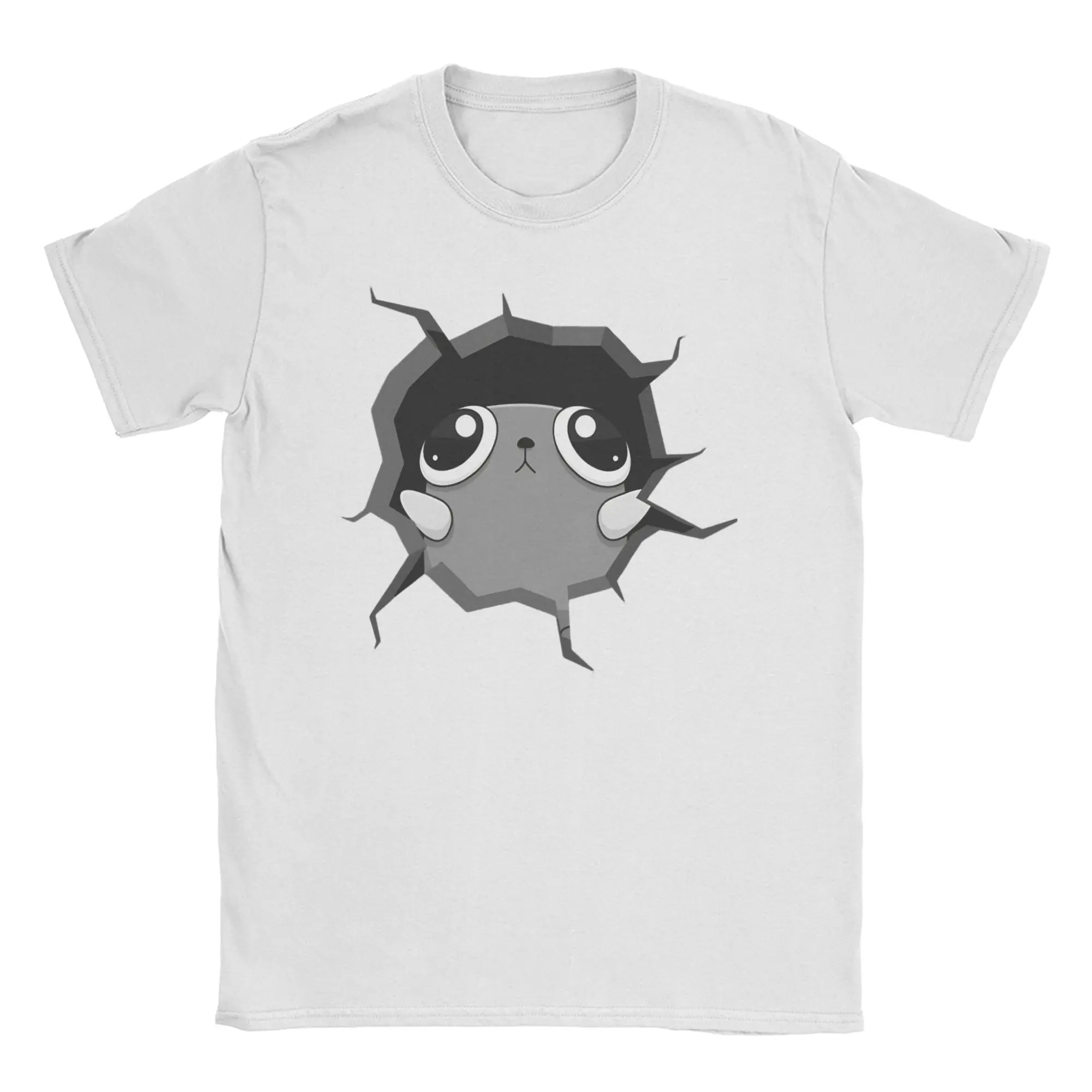 

Футболка Dandys World Pebble Peeker для мужчин и женщин, винтажная футболка из чистого хлопка с круглым вырезом, топы с короткими рукавами, большие размеры