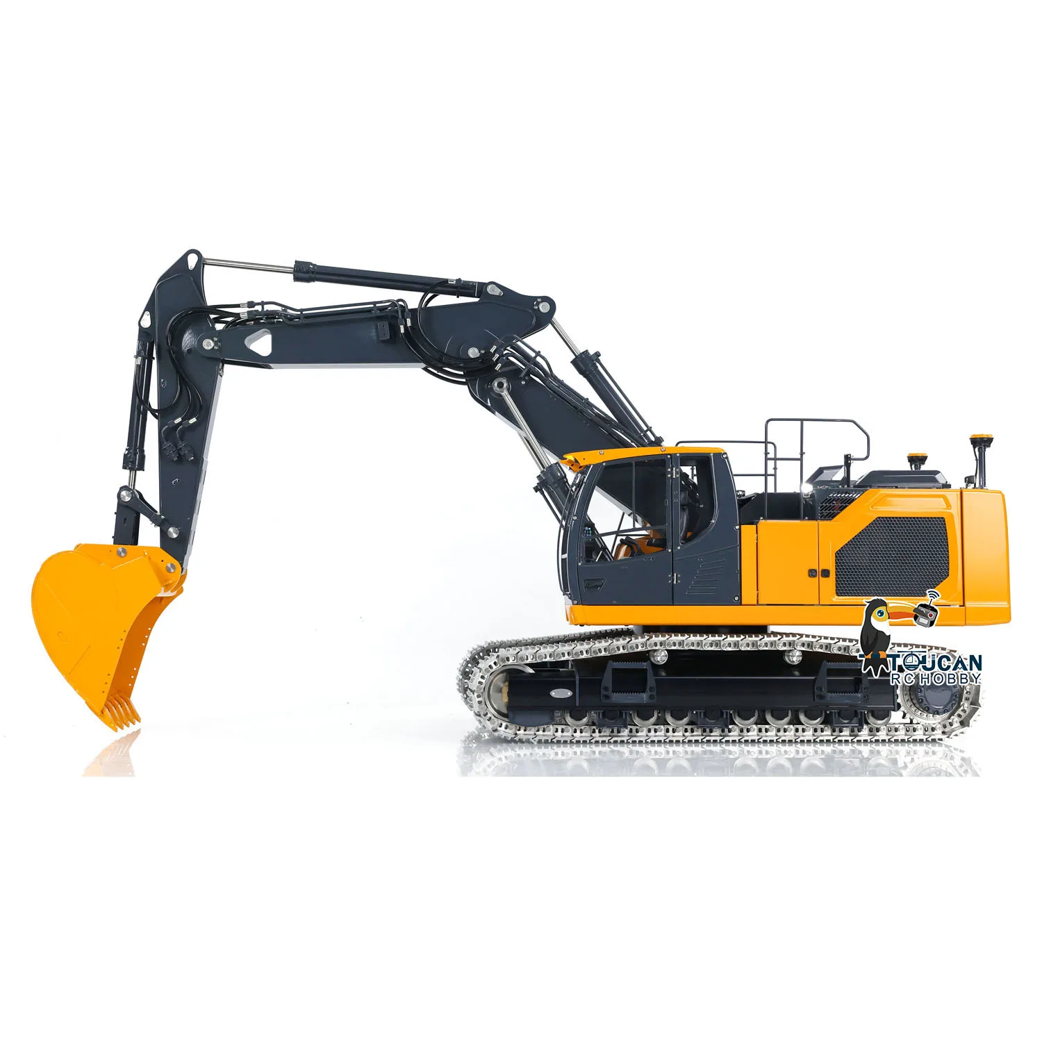 RTR LESU 945 RC Hydraulic Excavator 1/14 Scale Metal Earth Digger Heavy Machine PL18EV Lite Construction Vehicle Model Toys