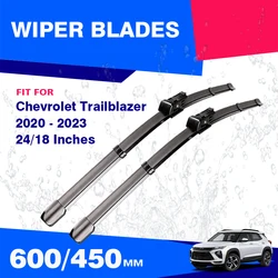 Front Windshield Wiper Blades For Chevrolet Trailblazer 2020 2021 2022 2023 RS Windscreen Car Accessories Window Brushes Refills