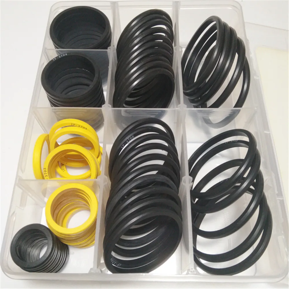 For Caterpillar CAT320 323 324 326 336 349B C D square rubber ring O-ring repair box seal ring excavator accessories