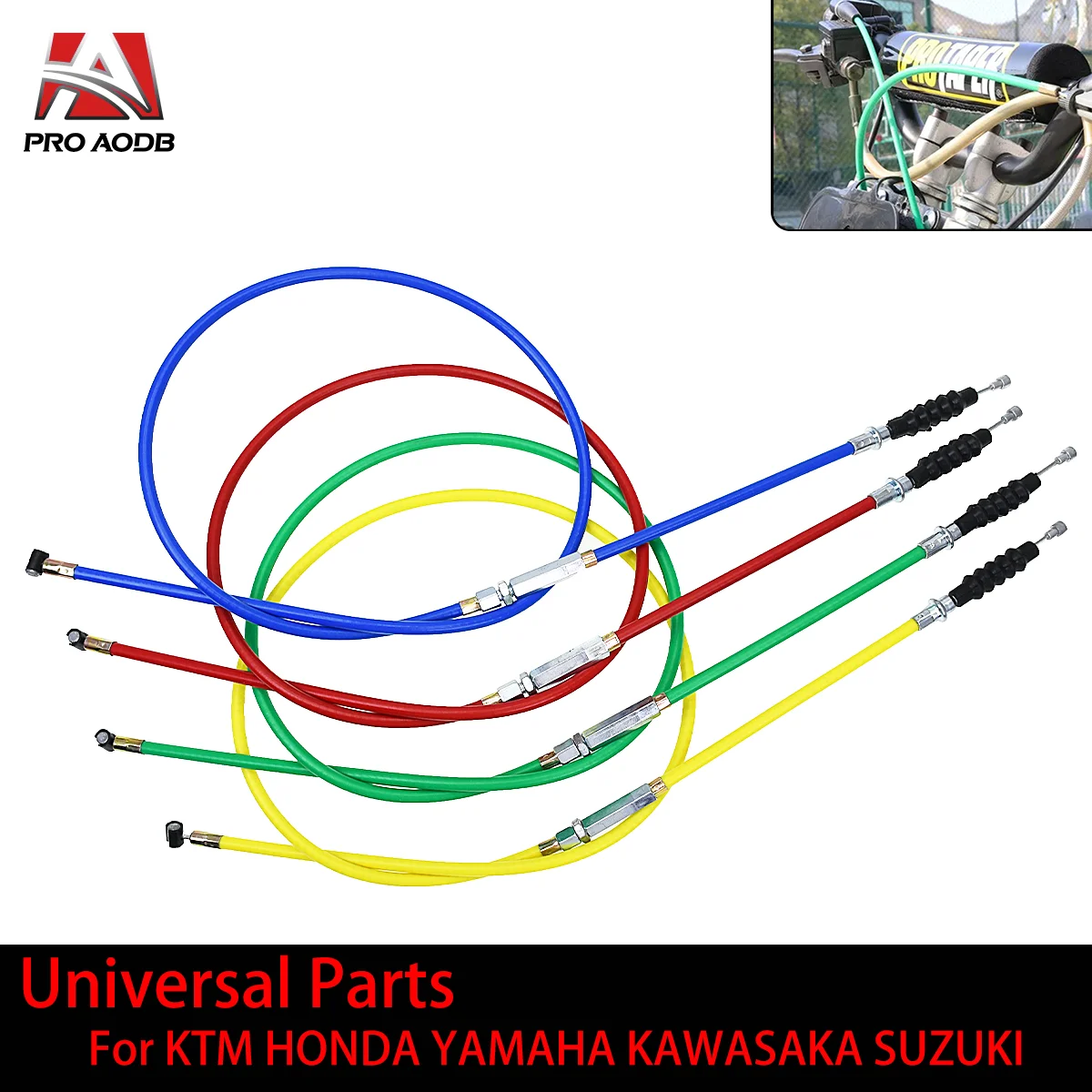 

Motorcycle Accessories 990mm Clutch Cable Line Wire For KTM Honda Kawasaki Suzuki Yamaha Enduro Dirt Pit Bike ATV Universal