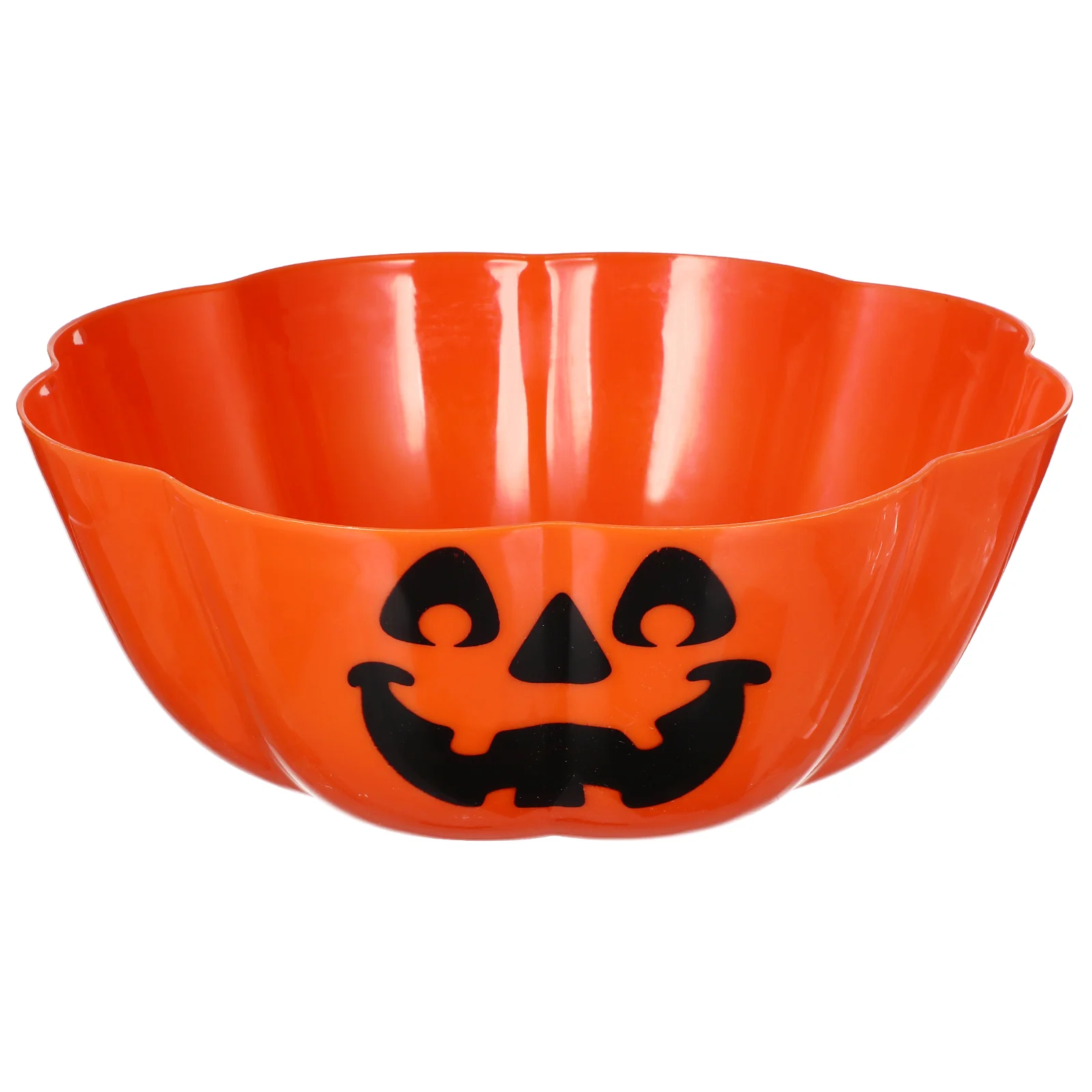 

1 Piece Premium PP Multi Function Salad Bowl Halloween Decor Fruit Plate Ghost Festival Ingredient Plate Snack for Kids