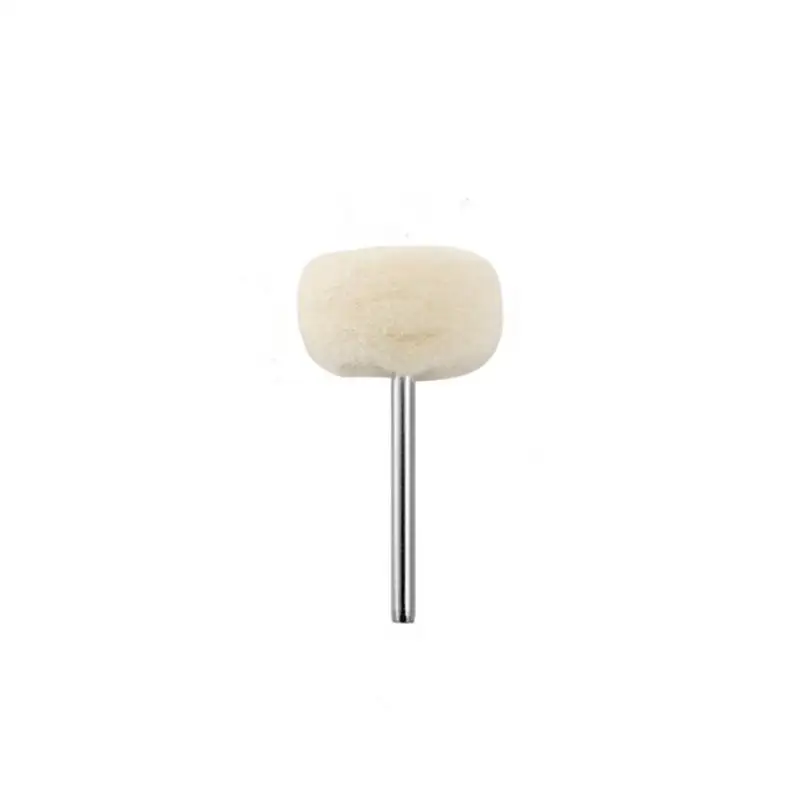 10Pcs Mini Grinding Sanding Head Abrasive Disc Felt 3mm Shank Buffing Wheels Metal Polish Brush Drill Rotary Tool Accessories