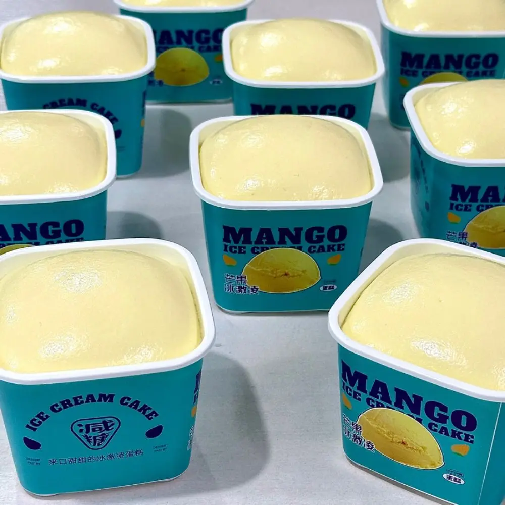 Slow Rebound Slow Rising Sticky Bread Soft Creative Bread Squeeze Toy Cute Simulation Food Ice Cream Slow Rebound Toy Children