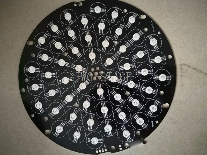 54x3 واط مصباح ليد مجلس Rgb/Rgbw 3in1/4 اللون 24 فولت Diy Led الاسمية ضوء قطع الغيار إصلاح أجزاء 194*194 مللي متر