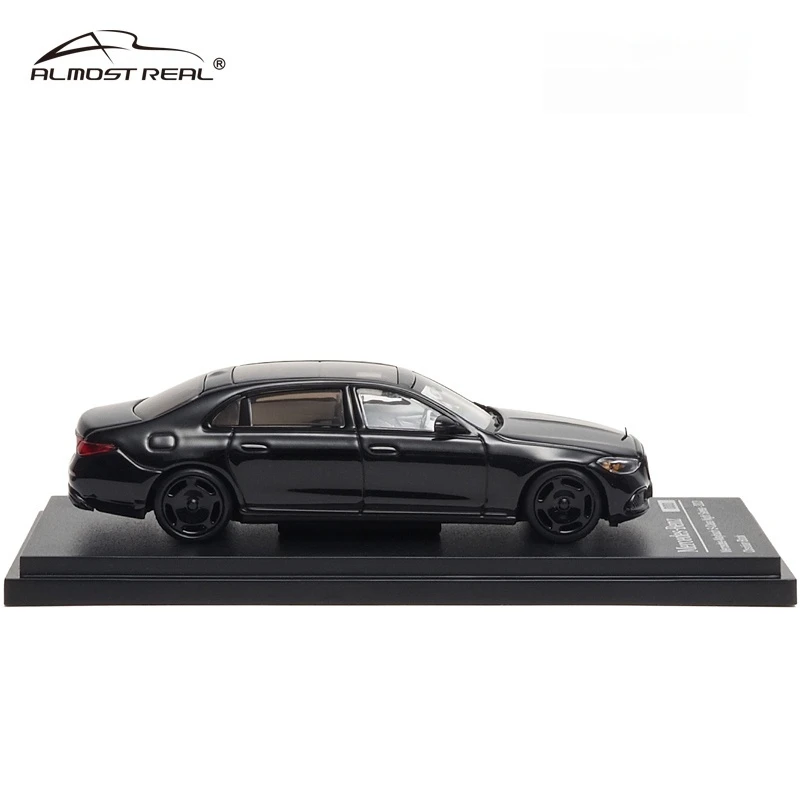Nieuwe Bijna Echte Auto Model 1/64 Mercedes Maybach S Klasse Auto Model Legering Simulatie Auto Diecast Ornament Custom Jongen Speelgoed Gift
