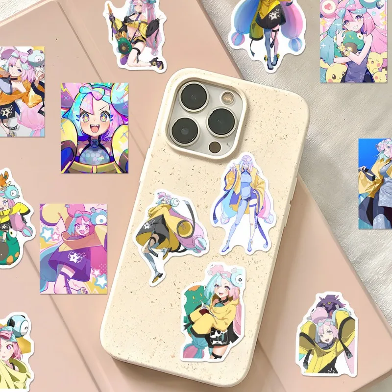 50PCS Pokemon Zhu Zi Two-dimensional Strange Tree Fan Picture Sticker Notebook Mobile Phone Case Suitcase Water Cup Wholesale