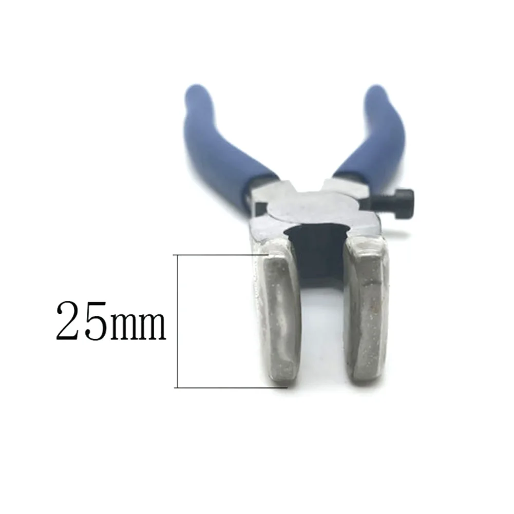 Tang Kualitas Tinggi Tang Hidung Datar dengan Gigi 1 Buah Tang Klip Penjepit 8 Inci untuk Pemangkasan Kaca Pegangan Anti-selip