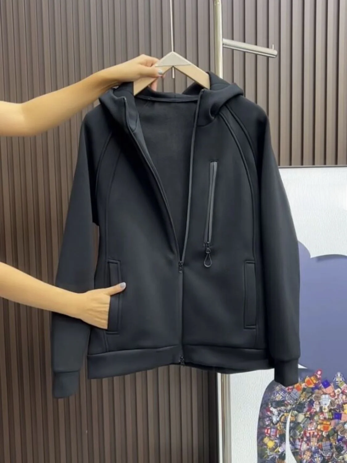 

Утепленная мужская куртка с капюшоном на осень-зиму, теплая повседневная универсальная верхняя одежда из полиэстера на молнии