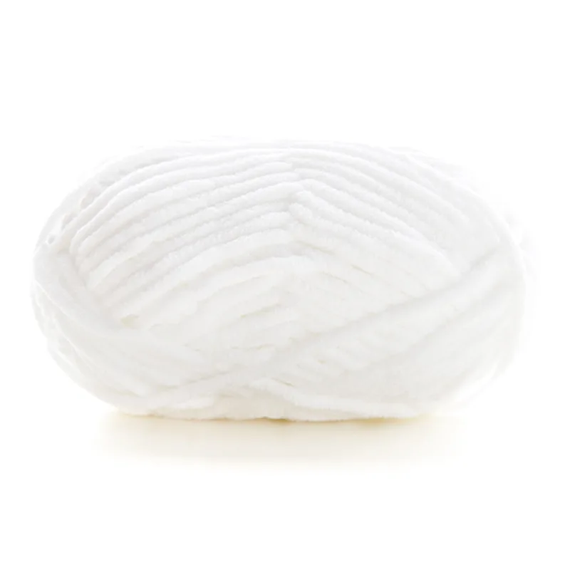50g Dik Fluwelen Garen Handgemaakte DIY Breigaren Wol Lijn Baby Sjaal Hoed Zacht Chenille Garen Gebreide Wol