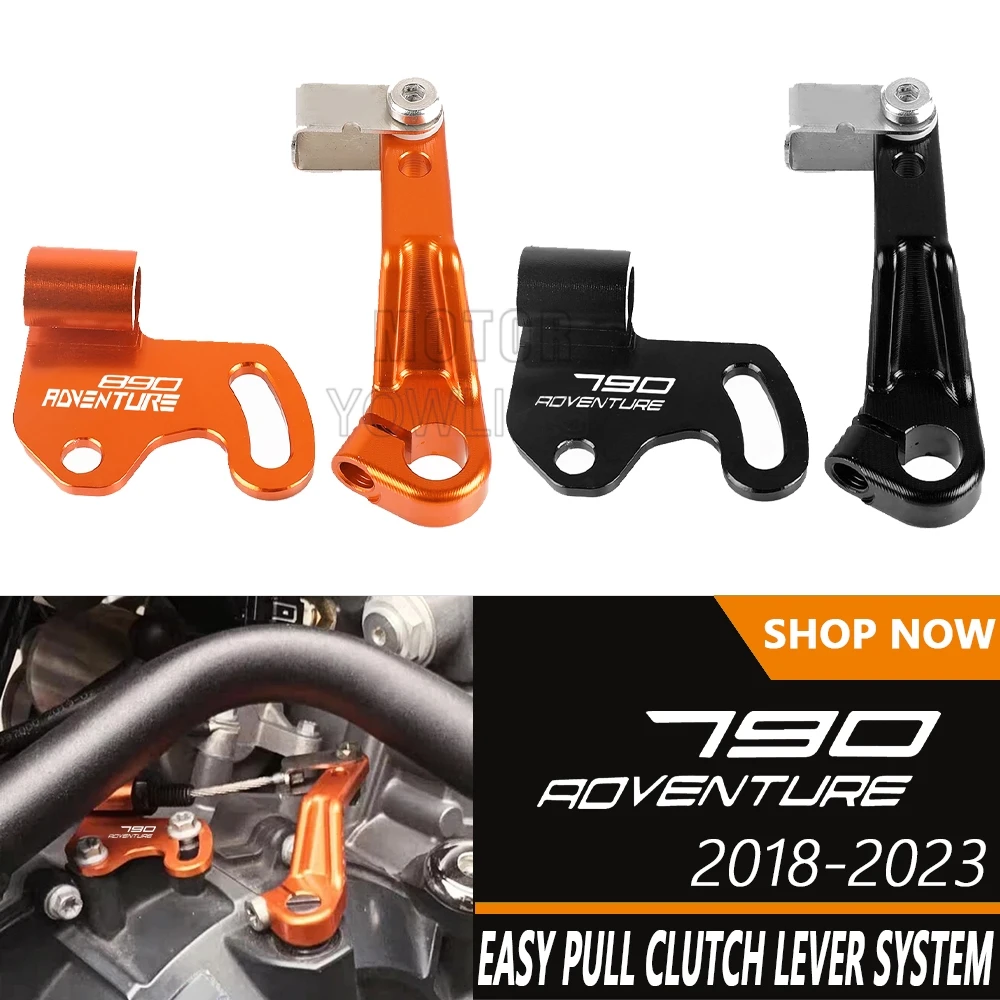 

For 790 890 Duke 790/890 Adventure/R 890 Duke/R 2018-2025 Clutch Lever Extension Easy Pull Clutch Arm For Husqvarna Norden 901