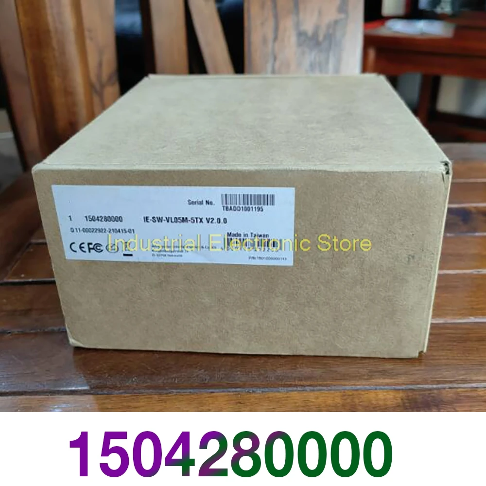 1504280000 For Weidmuller Network Switch IE-SW-VL05M-5TX