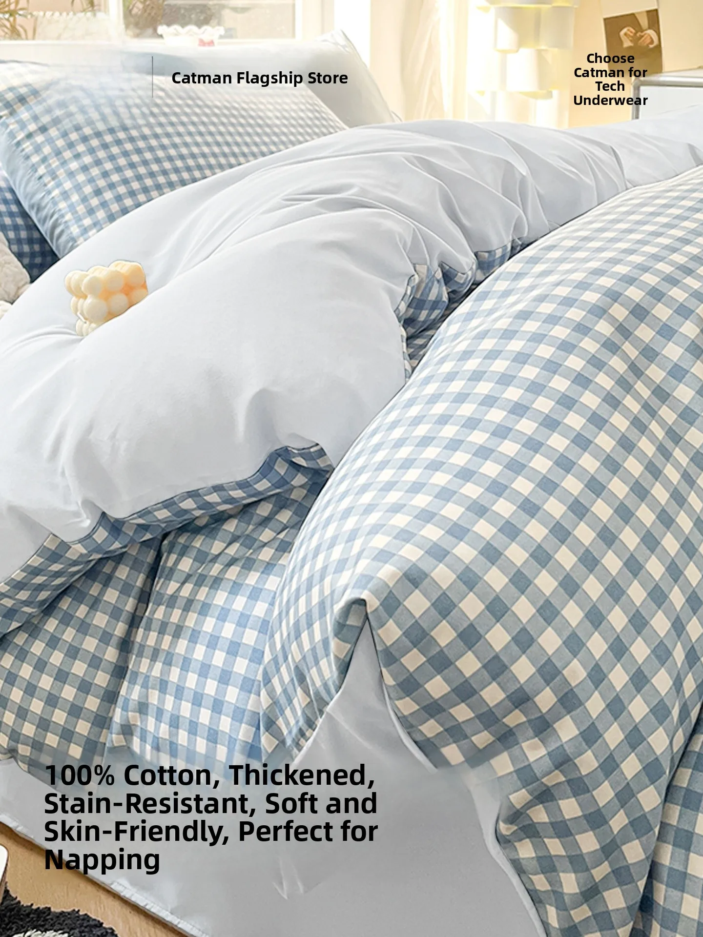 

Одноразовый комплект постельного белья из четырех предметов для отелей и путешествий: устойчивый к загрязнениям, одноразовый комплект из трех предметов (пододеяльник, наволочка)