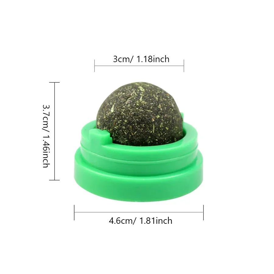 Juguete de pared con hierba gatera para gatos – snack digestivo - imagen 5