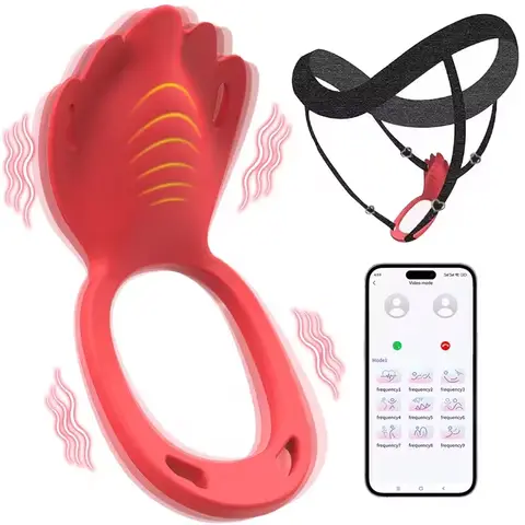 Wireless APP Control Rose Vibrator Wearable G Spot Vagina Stimulator Prostate Remote Vibrating Massager Adult Sex Toys Women