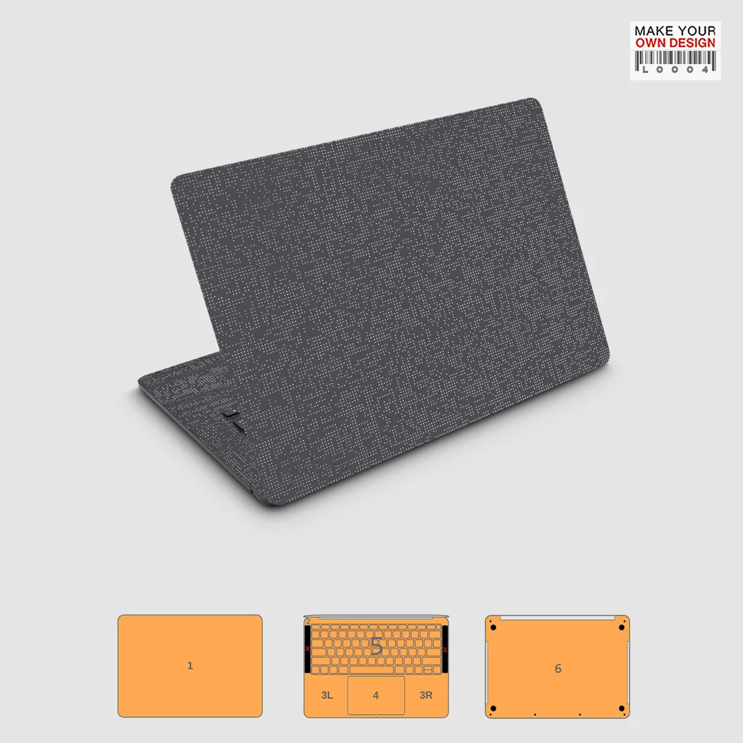 HM Skin Wrap Decal Adesivo in vinile Copertina MacBook Collezione Onde Vinile premium per MacBook Pro e Air