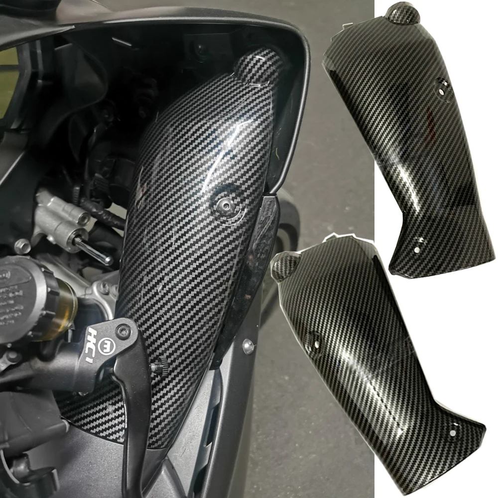 Motorcycle Upper Front Side Panel Air Intake Cooler Cover Fairing Cowl Protector For Yamaha YZF R1 2009 2010 2011 2012 2013 2014