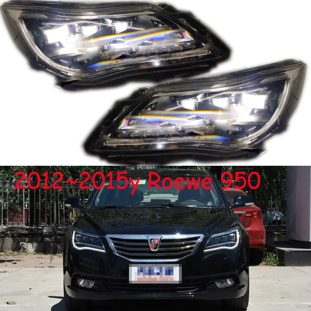 

1 шт. автомобильный бампер Roewe950 фара для Roewe 950 фара 2012 ~ 2015y автомобильные аксессуары фара Roewe 950 противотуманная фара