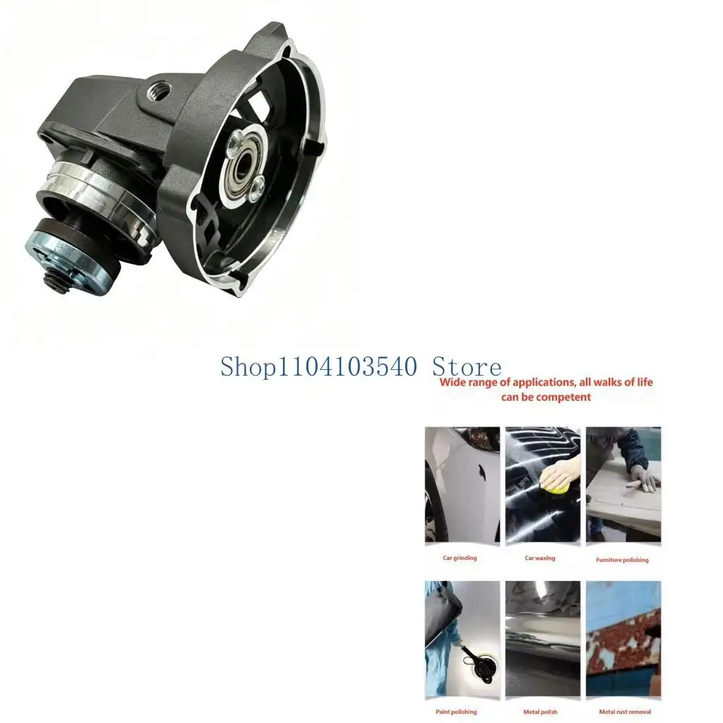 02DC Cordless Angles Grinder Head Shell Assembly for Workshop Repair Tasks
