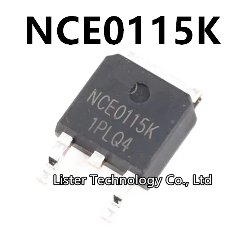 10~100Pcs/Lot New NCE0115K NCE0115 TO-252 N channel 100V/15A MOSFET-P Field-Effect Transistor TO252 SMD