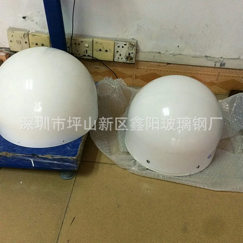 FRP Antenna Protective Cover Round Beautification Housing 5G Communication Base Station Beautifying Outdoor Fiberglass Enclosure