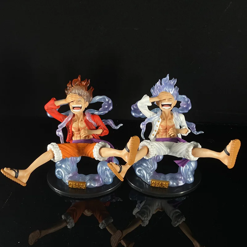 Anime One Piece Figure Luffy Gear 5 Action Figure Sun God Luffy Nika 17cm Pvc Action Figurine Statue Collectible Model Doll Toys