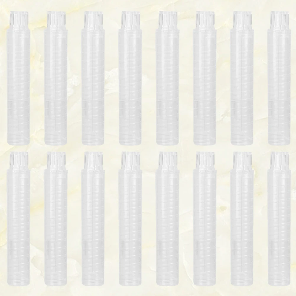 20 ชิ้นพลาสติกชอล์กฝาครอบสําหรับโรงเรียนคลิปละลายน้ําโปร่งใสกลางแจ้ง