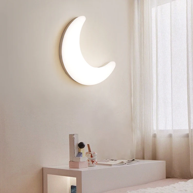 Cream Wind Simple Ceiling Light Emitting Diode Three-color Stepless Dimming Bedroom Study Decoration Moon Ceiling Light
