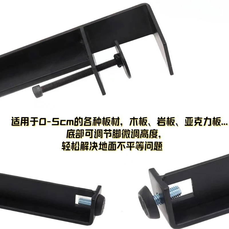 

Регулируемые металлические опоры для мебели DIY: F-образные кронштейны для стола, для дома и офиса