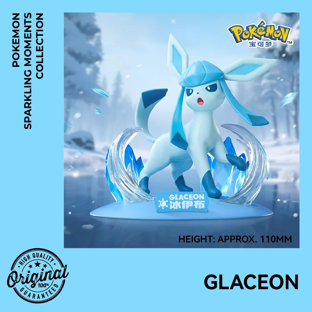 オリジナルポケモン Eeveelution エーブィオン シルベオン グレイシア リーフィア ヴァポリオン ウンブレオン フレアオン ジグザグ モデル アニメ フィギュア 装飾品 おもちゃ