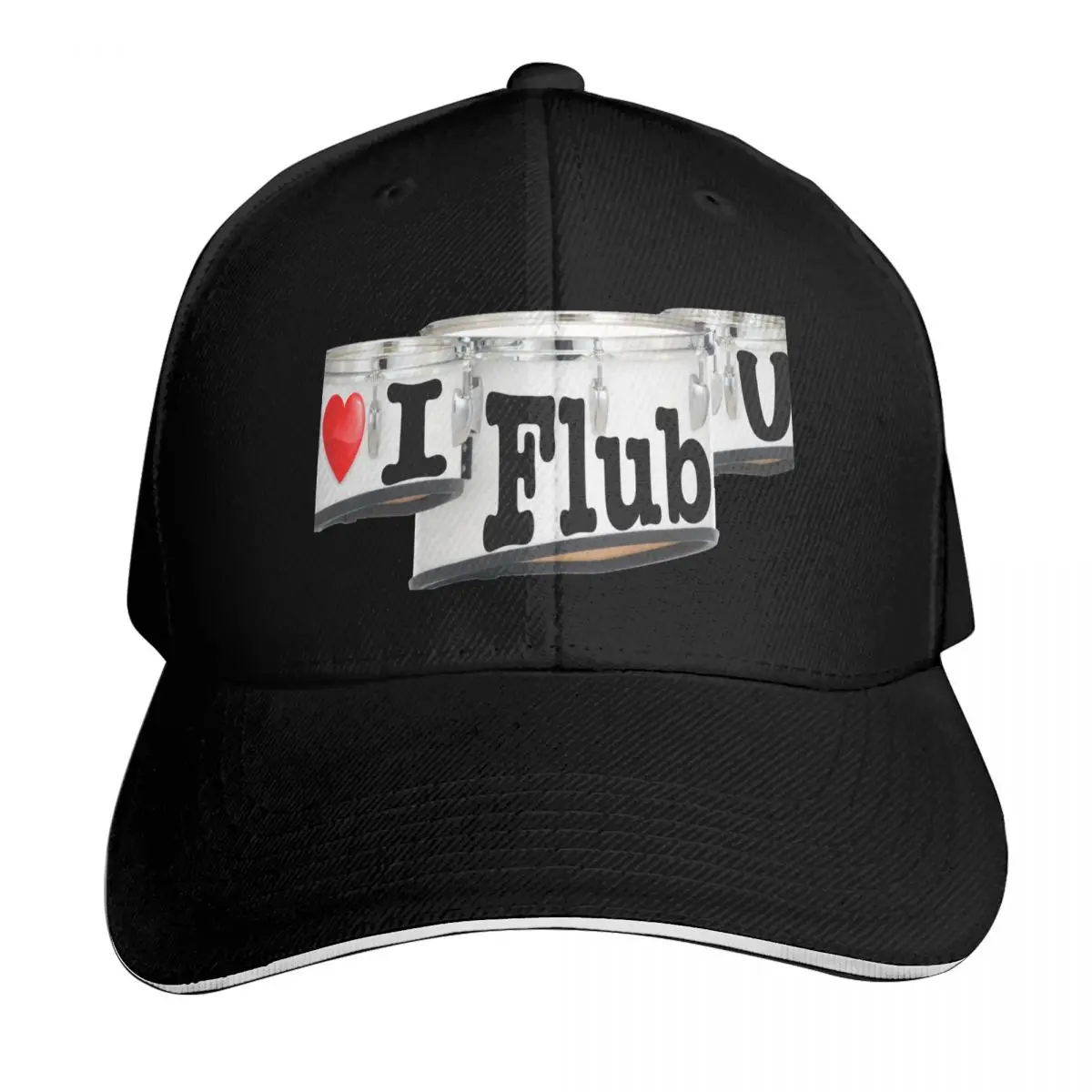 I Flub U Baseball Cap Curved Brim Classic Fit Low Profile Unstructured Unisex for Men Women