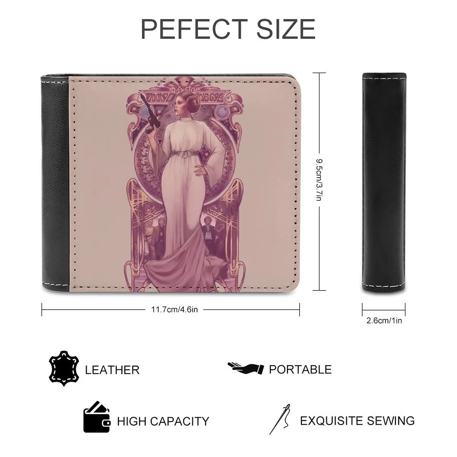 سان فرانسيسكو لينة الرجال محافظ جديد محفظة حاملي بطاقات الائتمان للذكور المحافظ الرجال المحفظة سان فرانسيسكو السفر منازل خمر #2