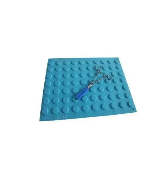 New Arrivals Purple surgical magnetic pad Direct Custom Silicone Magnetic Mats，	surgical silicone magnetic mat，30X 40cm