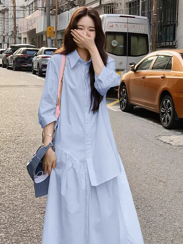 Vestidos de manga comprida vestido feminino festa de noite primavera malha floral bordado barco-pescoço manga bufante em camadas cintura gota mori menina