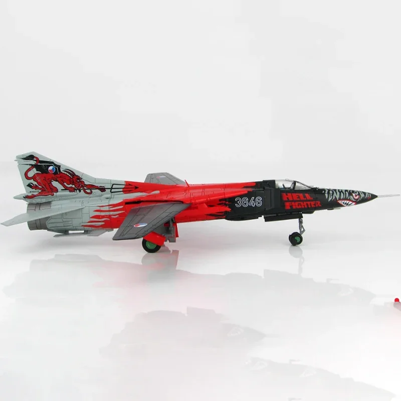 

Diecast 1:72 Scale MIG-23MF fighter Alloy Finished Aircraft Simulation Model Static Decoration Souvenir Gifts For Adult Boy