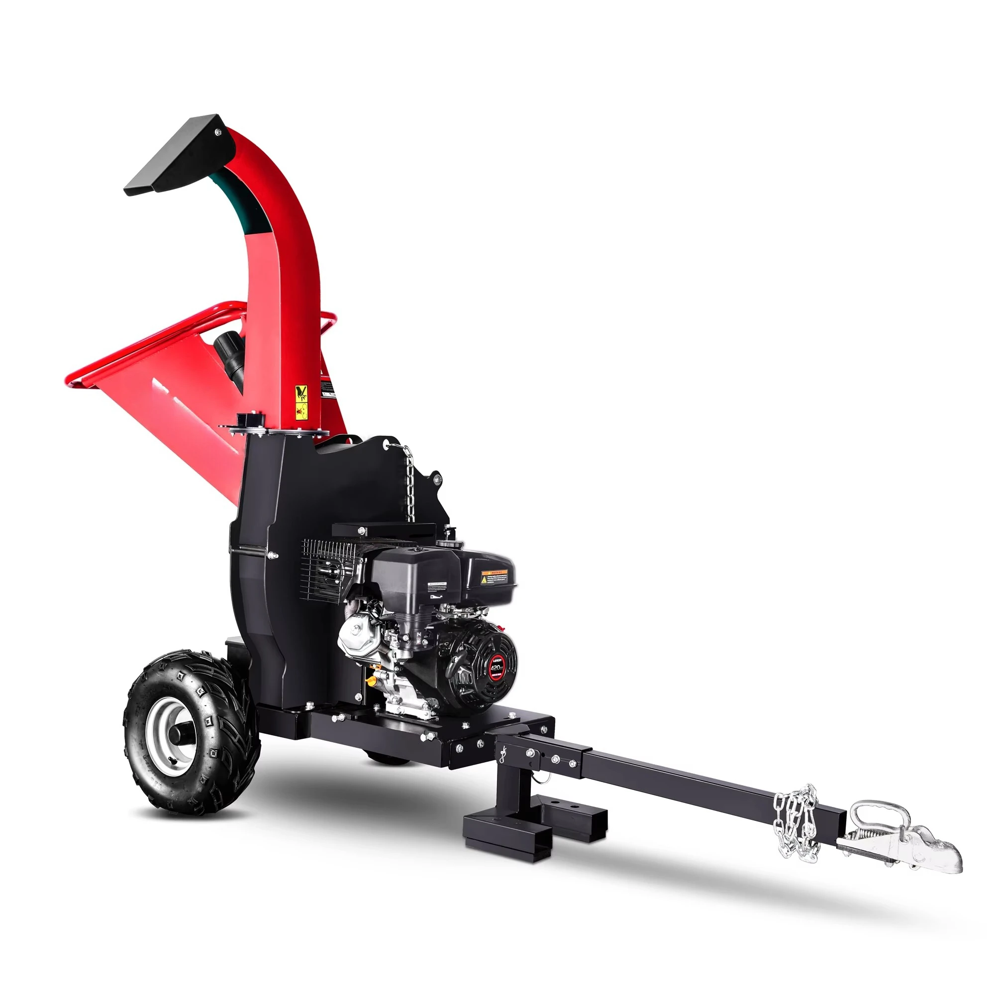 China Factory Price With OEM  15hp Engine  Tree Shredder Log Wood Crushe Mulcher Chipper Branch Wood Chipper Shredder