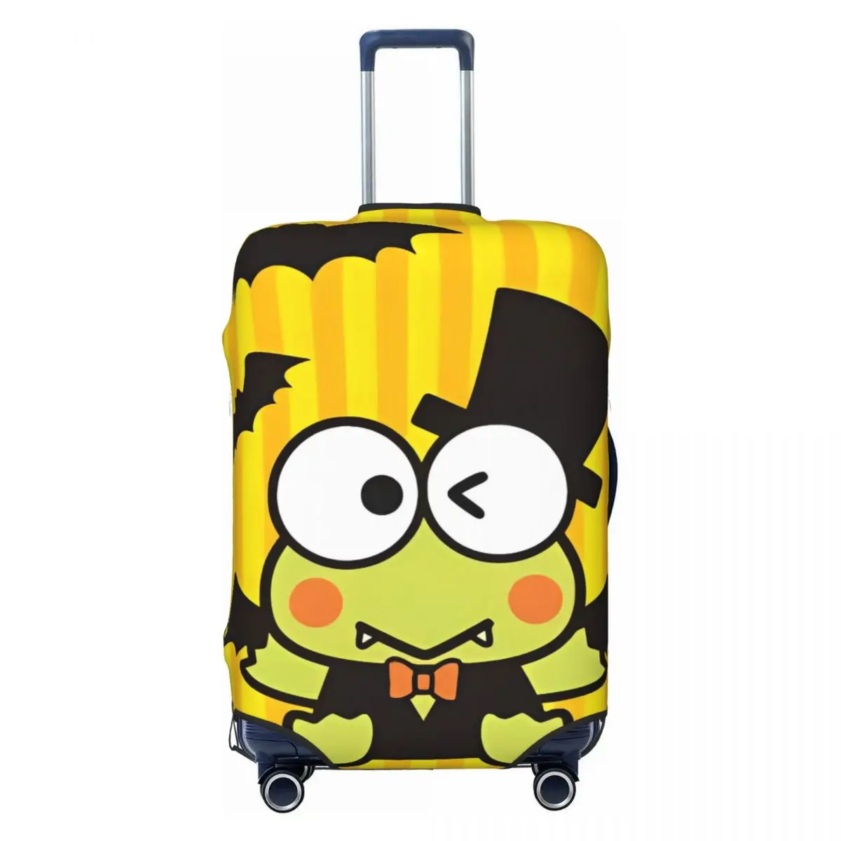 

Funny Animal Kero Kero Keroppi Suitcase Cover Flight Business Elastic Luggage Case Protection